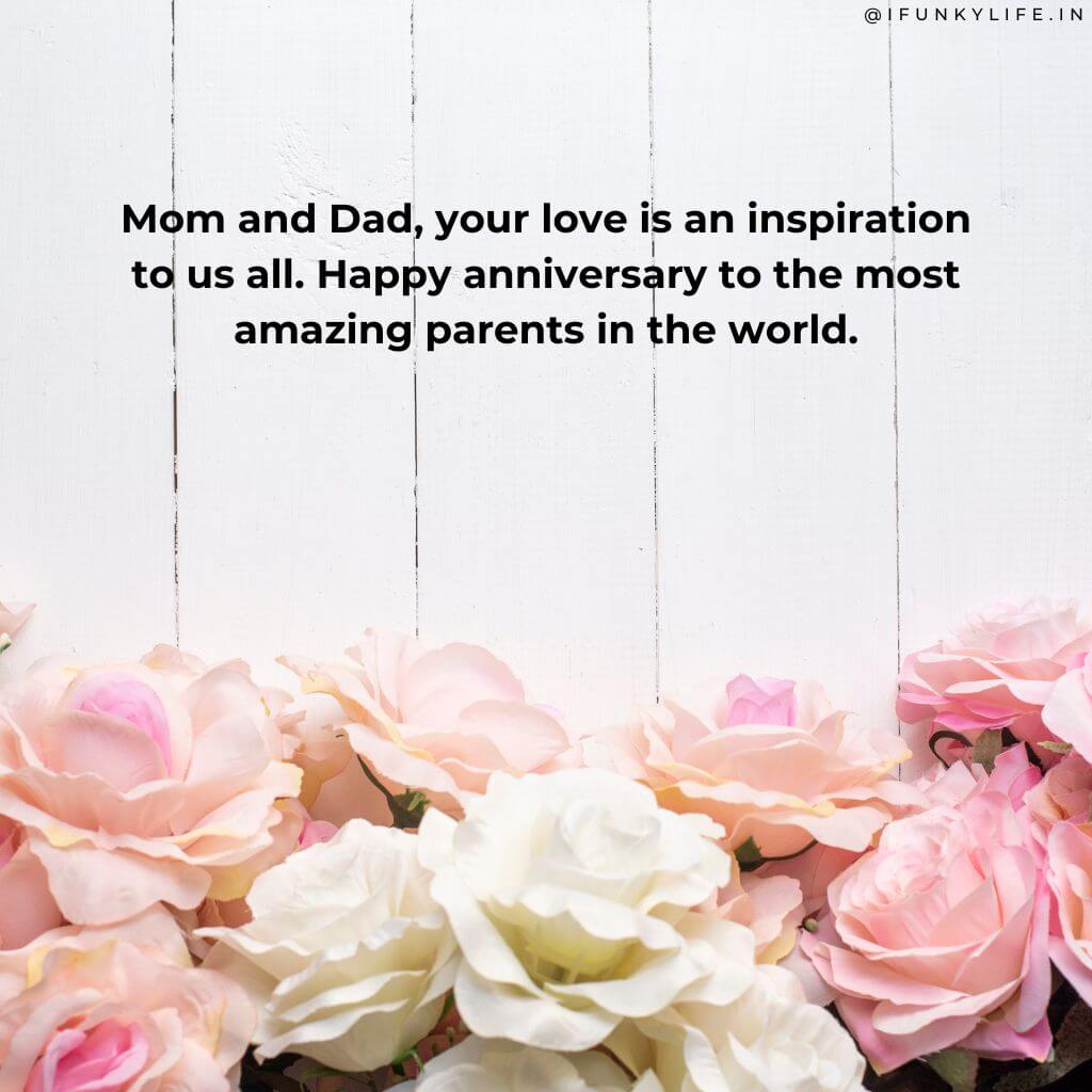 Anniversary Wishes for Parents