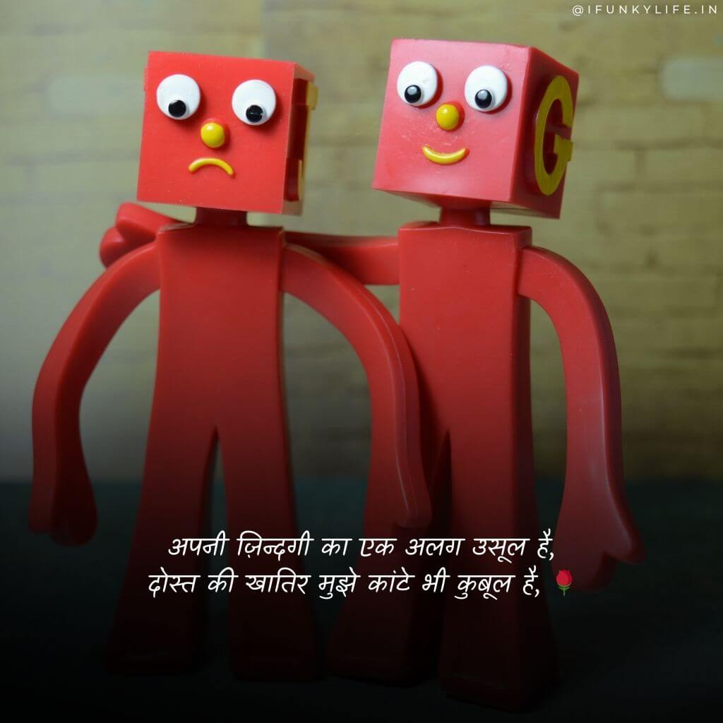 Attitude Friendship Quotes in Hindi