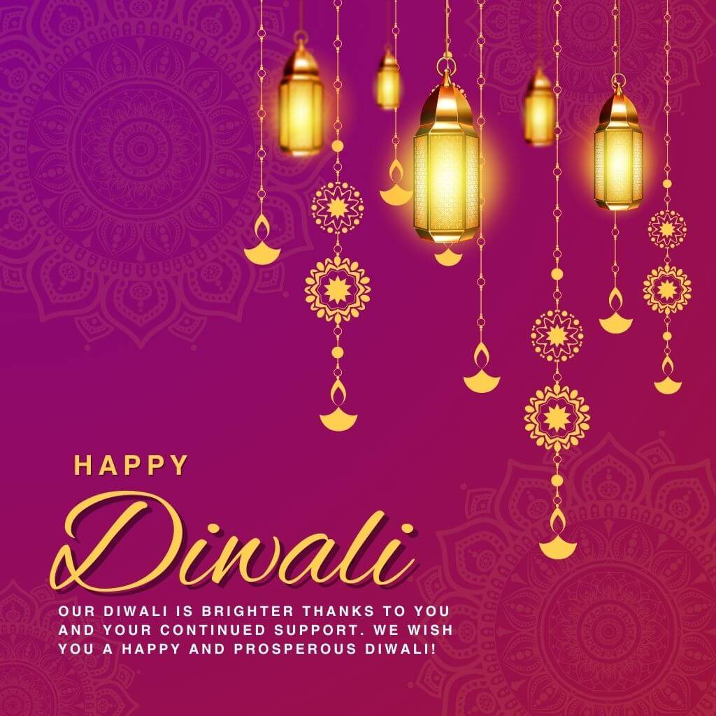 Diwali Wishes for Customers